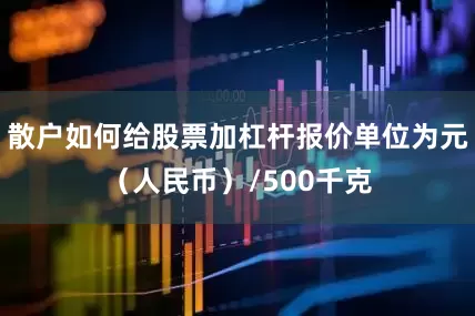 散户如何给股票加杠杆报价单位为元（人民币）/500千克